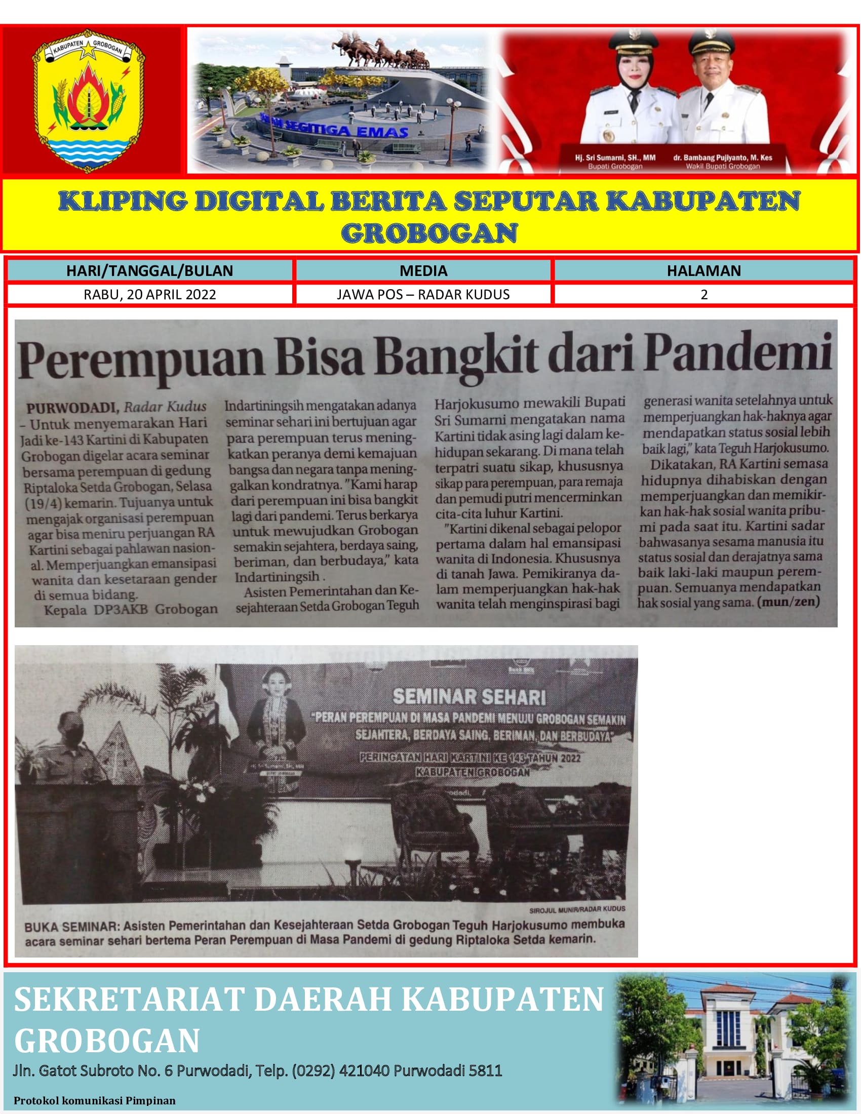 Perempuan Bisa Bangkit Dari Pandemi Radar Kudus 20042022 min